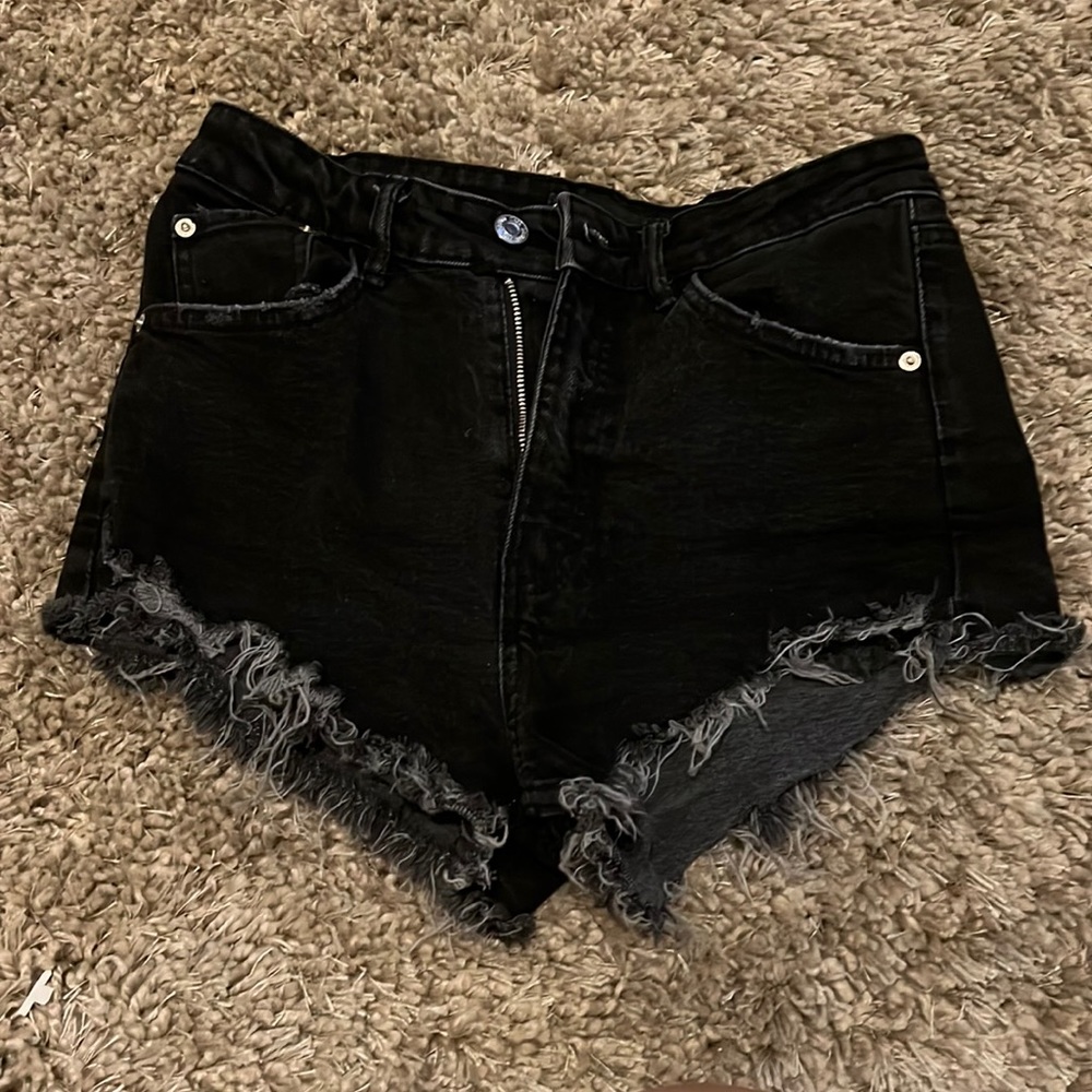 Zara high waisted shorts